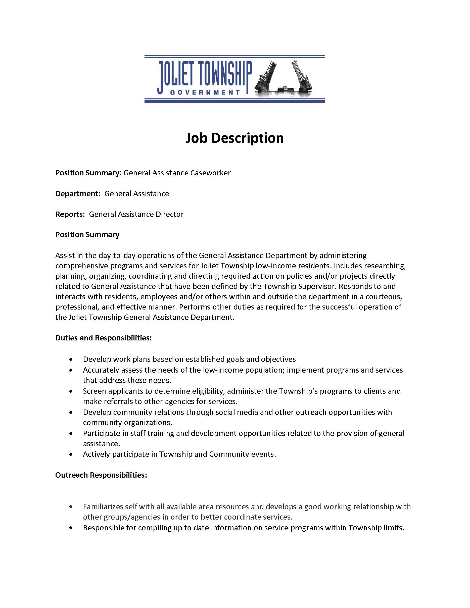 employment-joliet-township